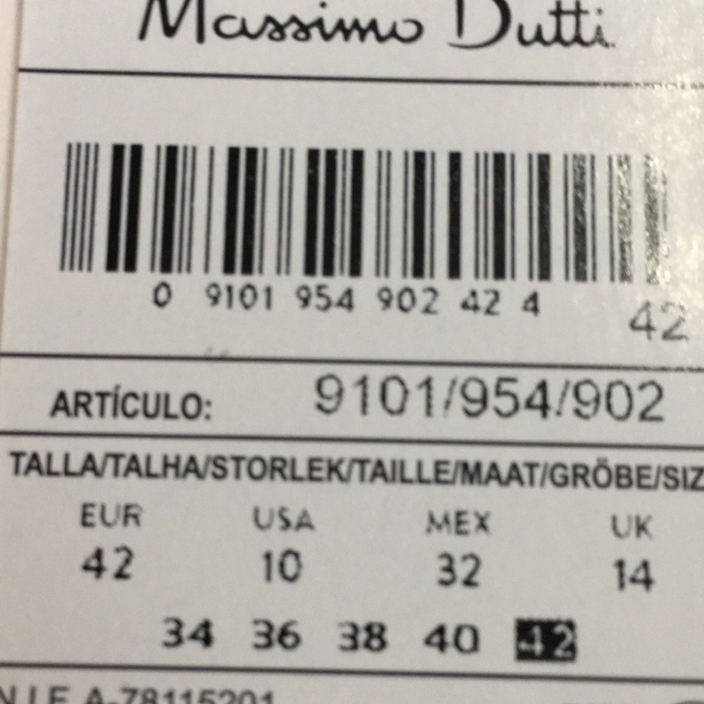 MASSIMO DUTTI STUDIO NWT WOOL & COTTON HIGH WAIST SLIT ANKLE STRUCTURED PANTS - Picture 7 of 12
